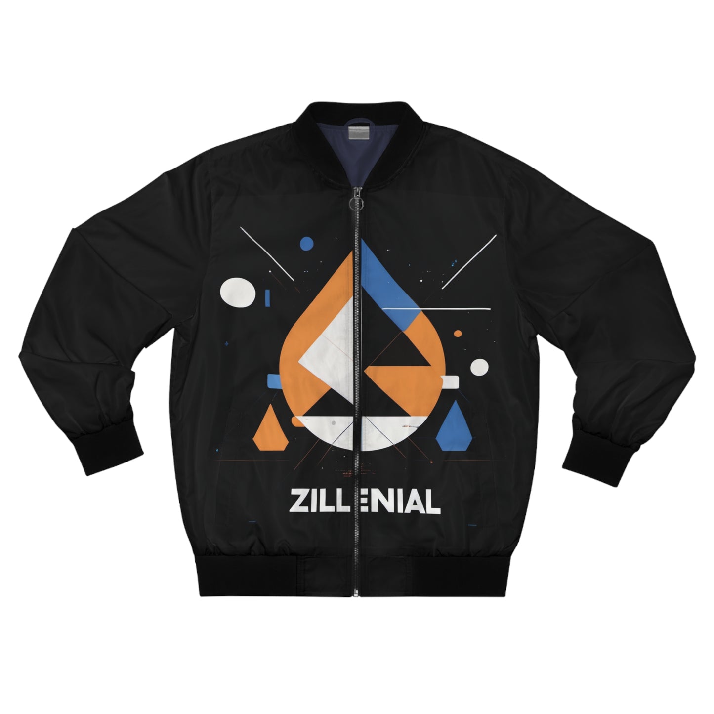 Men's Bomber Jacket - ZylleniaL-Blue One