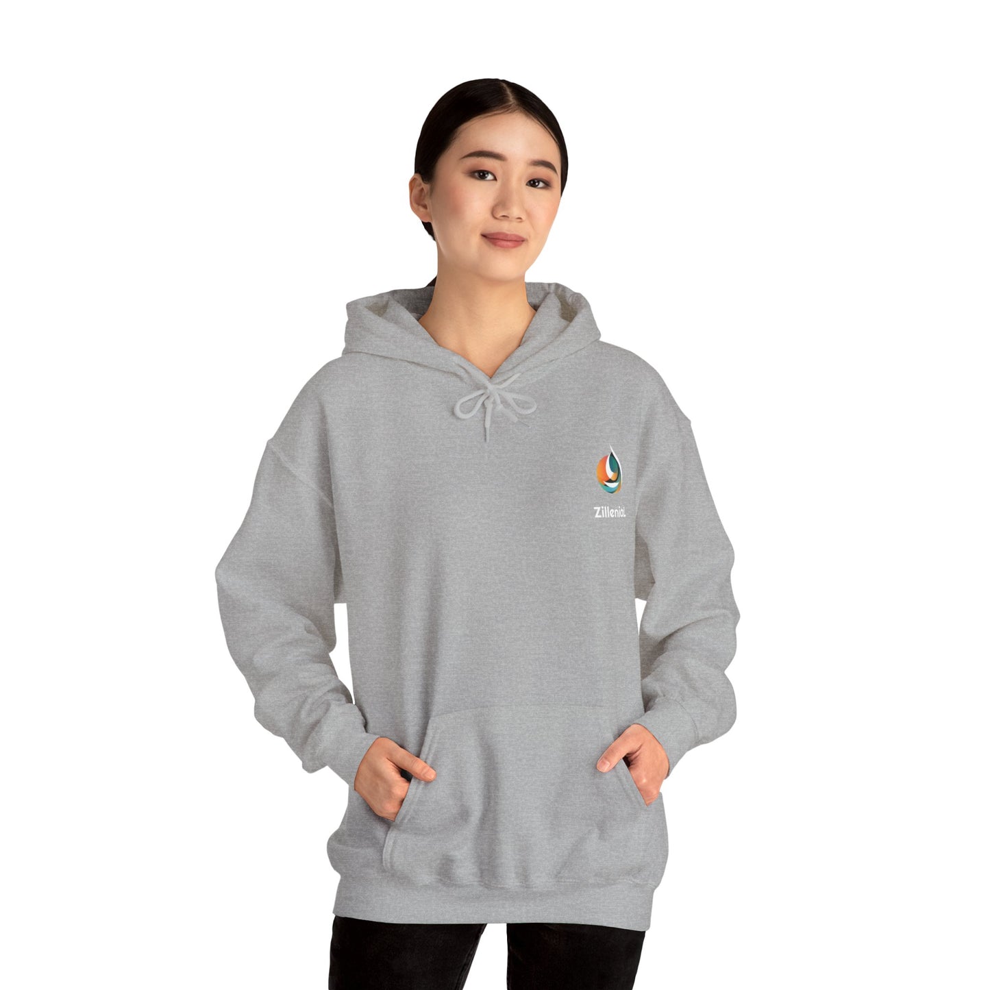 Unisex Heavy Blend™ Hooded Sweatshirt - ZilleniaL Pattern-Four