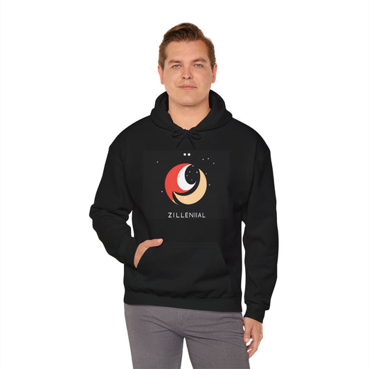 Unisex Heavy Blend™ Hooded Sweatshirt - ZilleniaL Pattern-Five